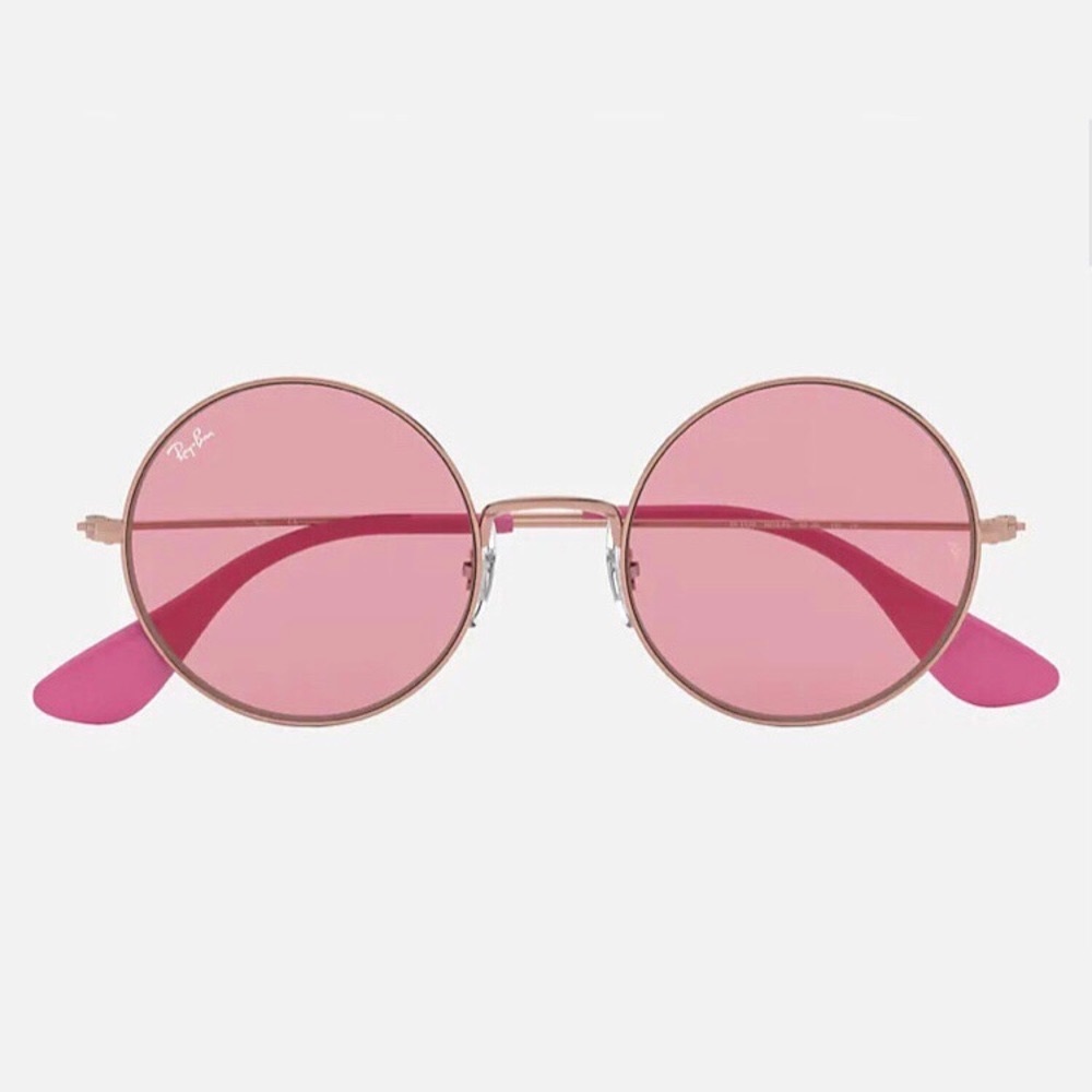 RayBan Ja-Jo Pink Copper Round Sunglasses BNWOT